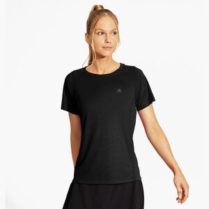 HAIMONT Women's round Neck Quick Dry Moisture Wicking T-shirt with UPF